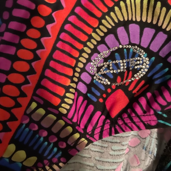 Colorful Patterned Swimsuit - Picture 2 of 4